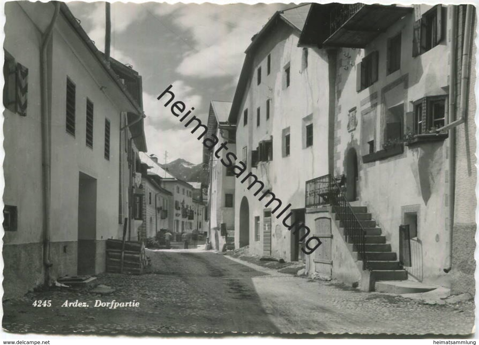 Ardez - Foto-AK Grossformat - Verlag Rud. Suter Oberrieden Gel. 1952 - Ardez