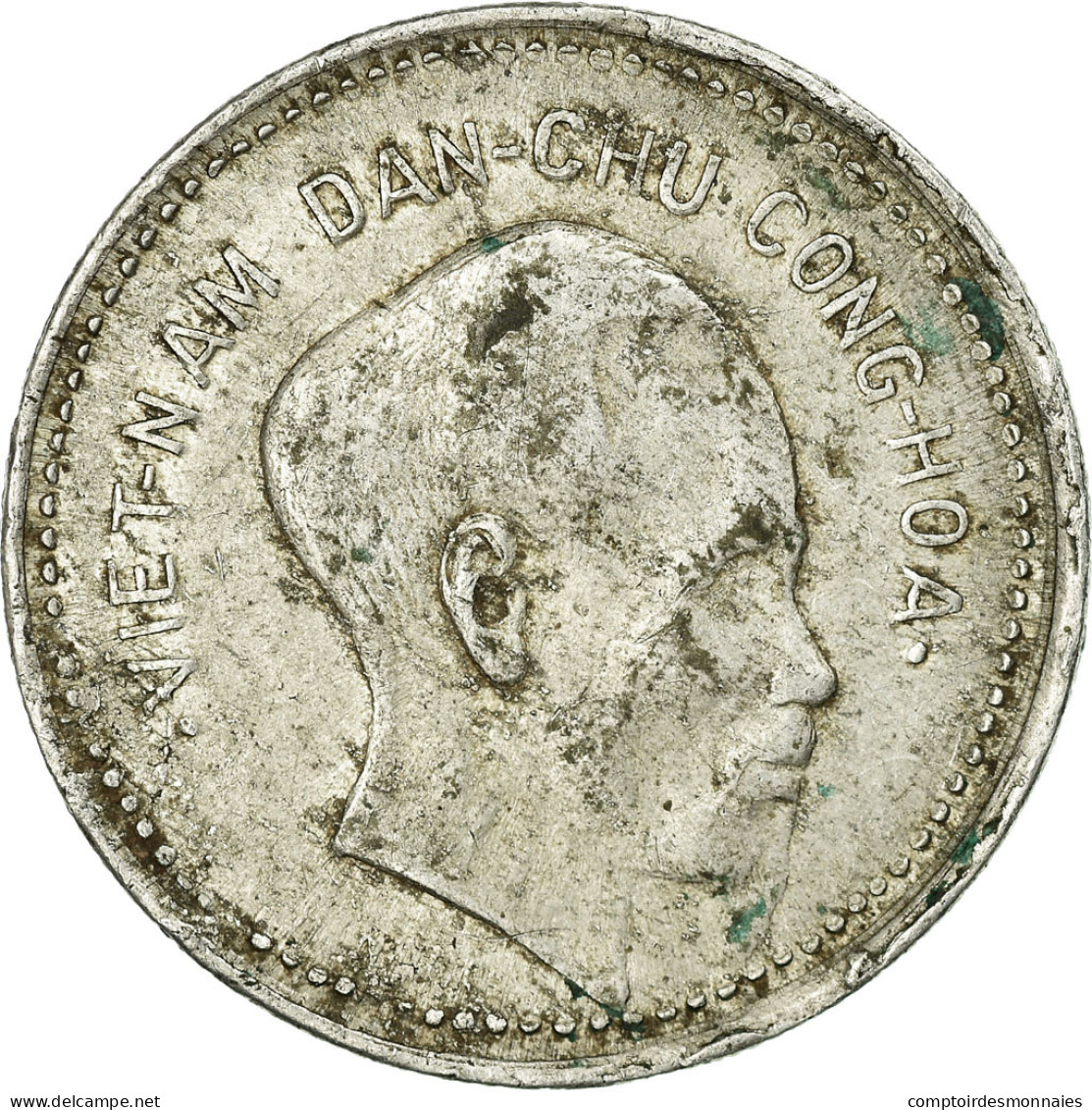 Monnaie, Viet Nam, Dong, 1946, TB+, Aluminium, KM:3 - Viêt-Nam