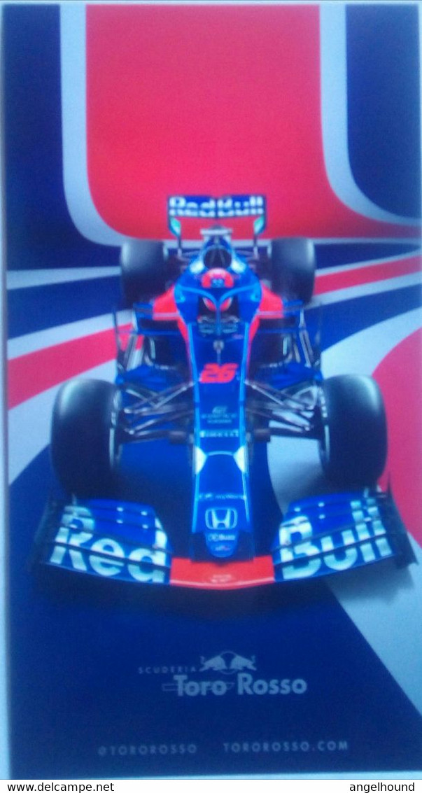 Toro Rosso Daniil Kvyat - Autogramme