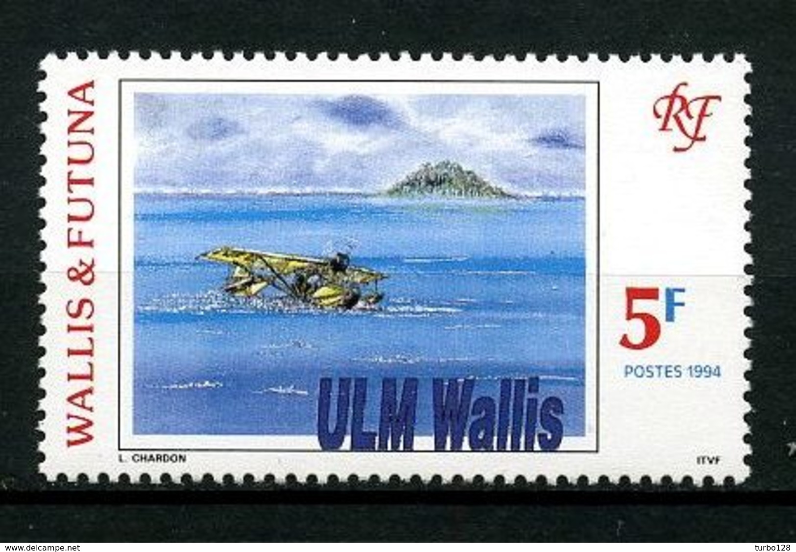 WALLIS FUTUNA 1994  N° 467 ** Neuf MNH  Superbe  U L M. Hydravion Transports Aviation - Neufs