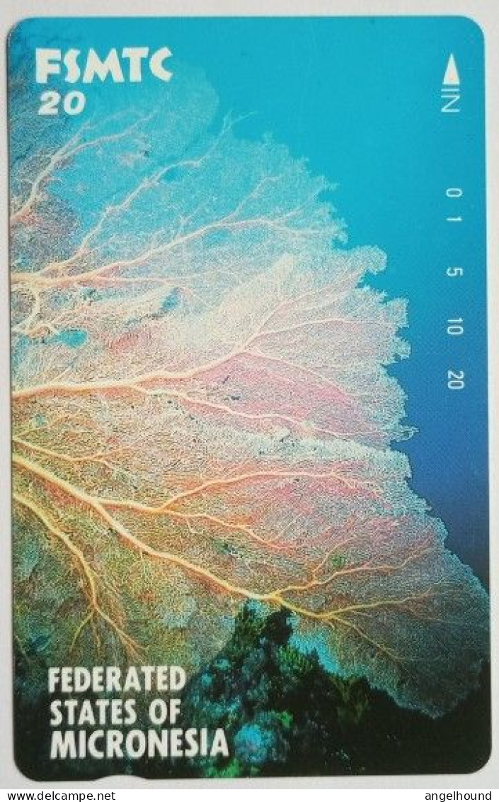 Micronesia   20 Units  MINT Tamura " Underwater Scenes - Fan Coral " - Micronesia