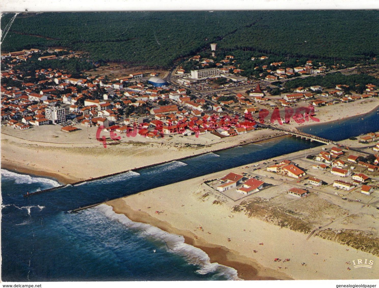 40 - MIMIZAN PLAGE - SORTIE DU COURANT VERS L' OCEAN - 1982 - Mimizan Plage