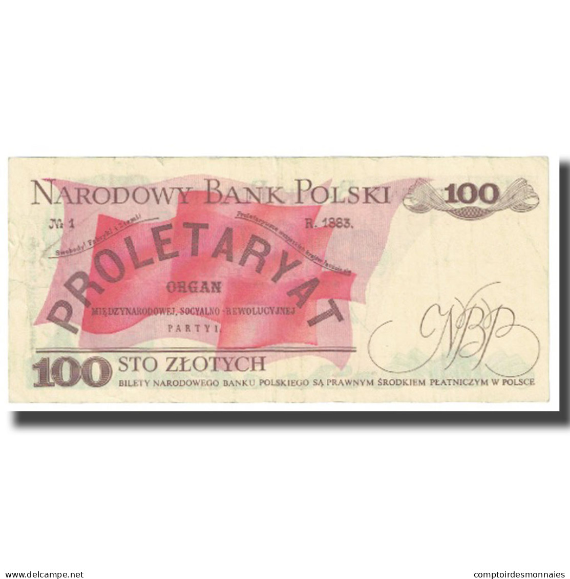 Billet, Pologne, 100 Zlotych, 1986, 1986-06-01, KM:143b, TB - Poland