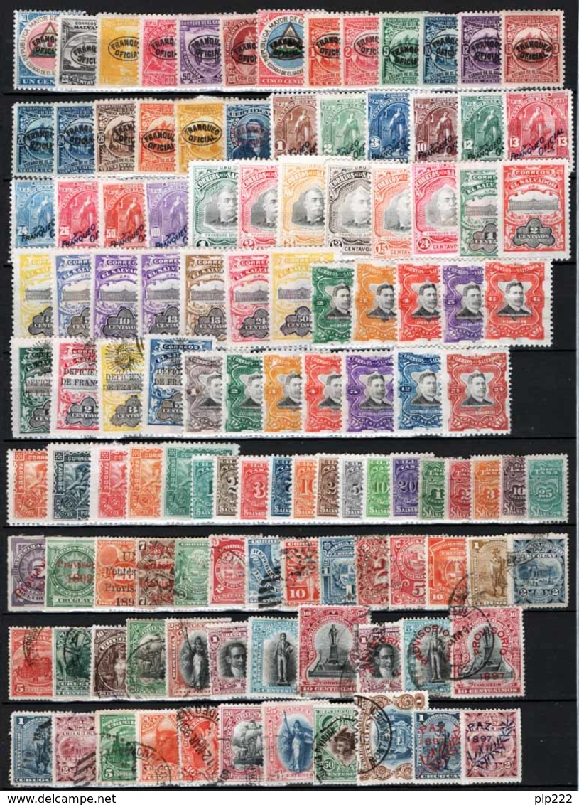 America 1850/1920 Collection 1300 val. */O/MH/Used