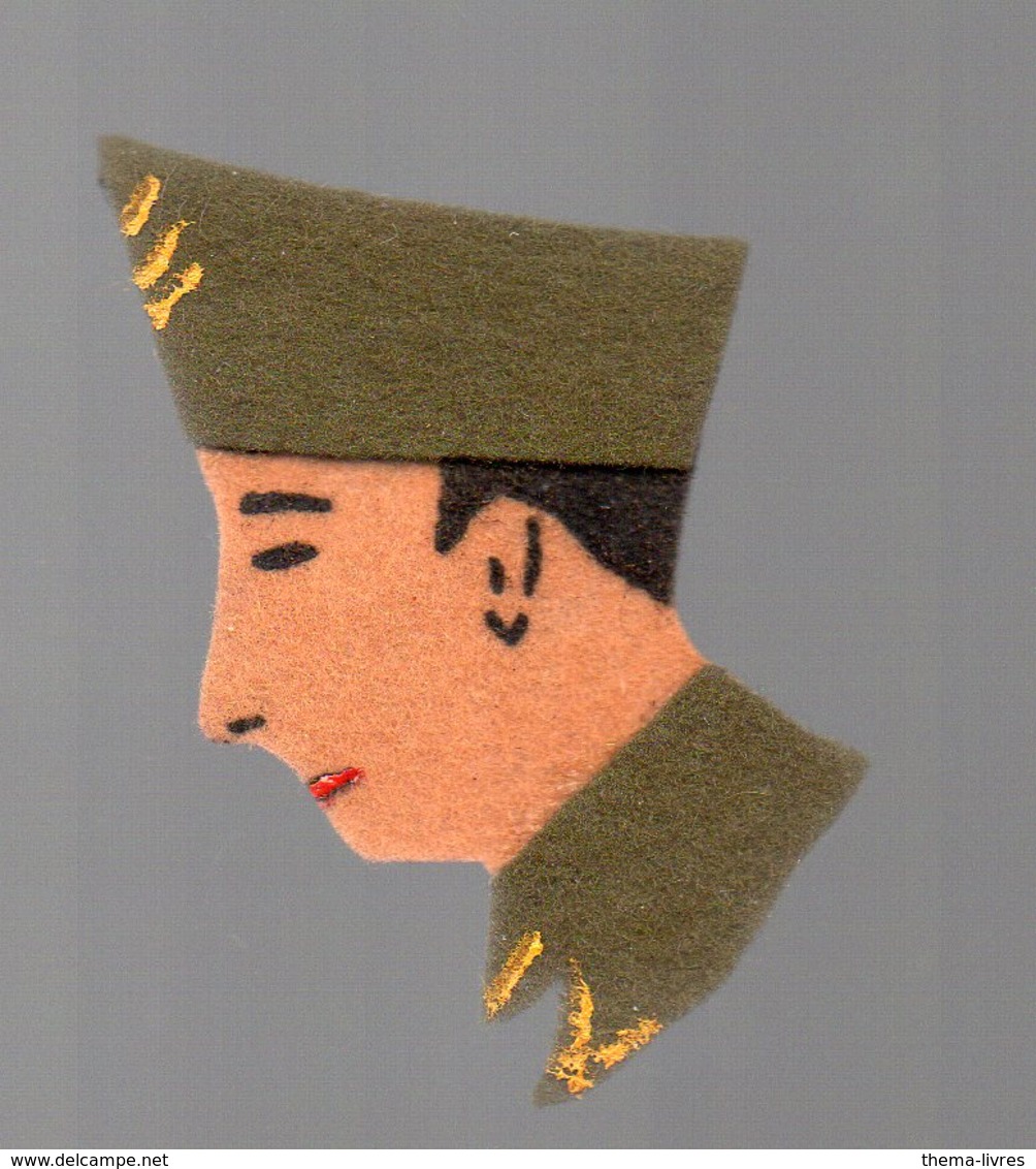 Militaria) écusson (?) En Feutre  à Coller  Sur L'uniforme (?)  (PPP19471) - Patches