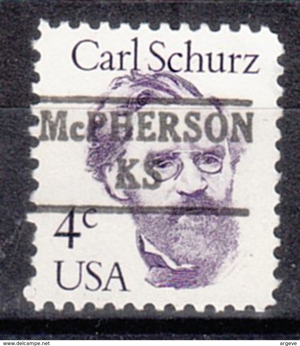 USA Precancel Vorausentwertung Preo, Locals Kansas, McPherson 882 - Precancels