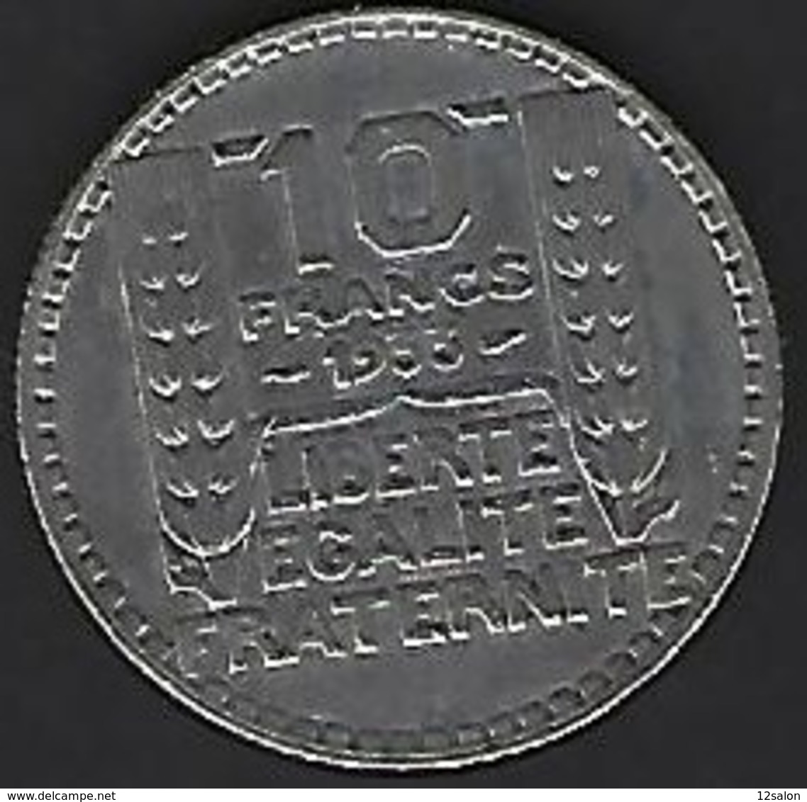 FRANCE ARGENT 10 FRANCS 1933 - Autres & Non Classés