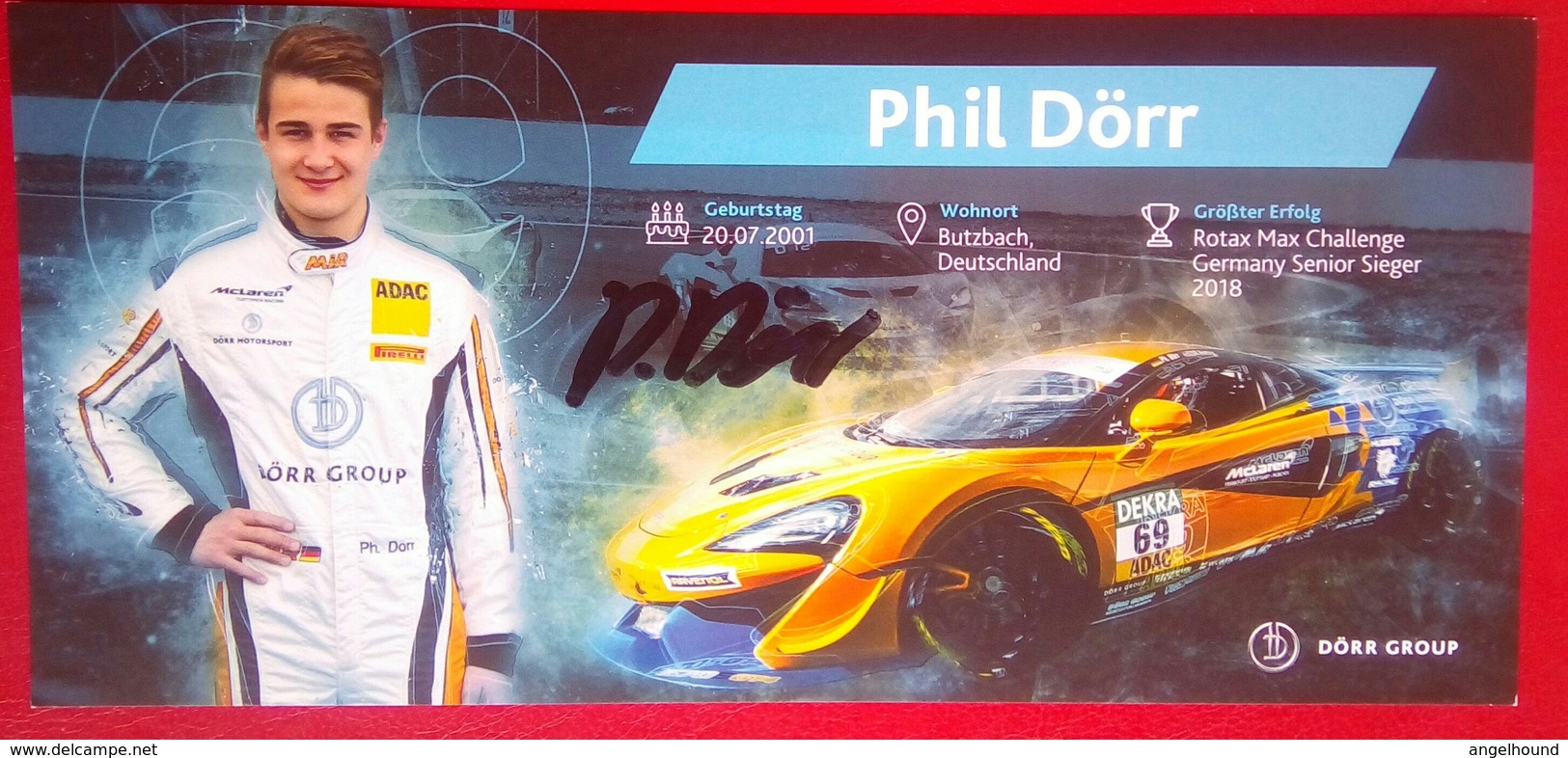 Phil Dorr (Dorr Group) - Autogramme