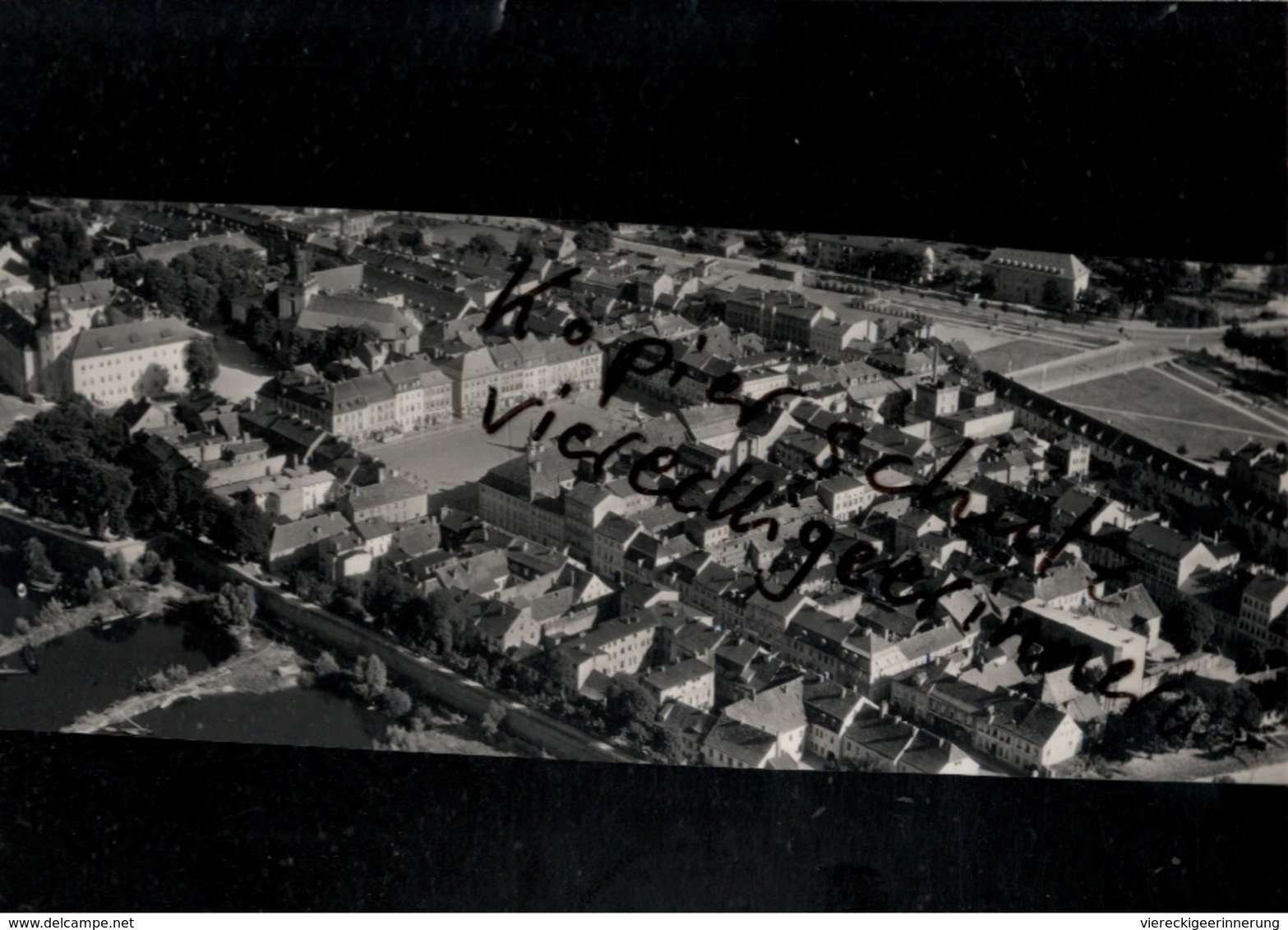 + KÜSTRIN, Kostrzyn Nad Odra, Original Luftbild  1938, Nr. 36250,  Format 18 X 13 Cm - Pologne