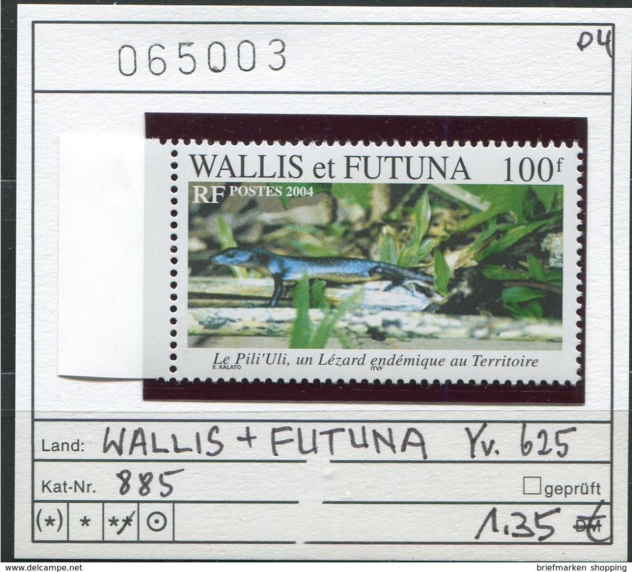 Wallis & Futuna - Michel 885 -  ** Mnh Neuf Postfris - (Yvert 625) - Ungebraucht