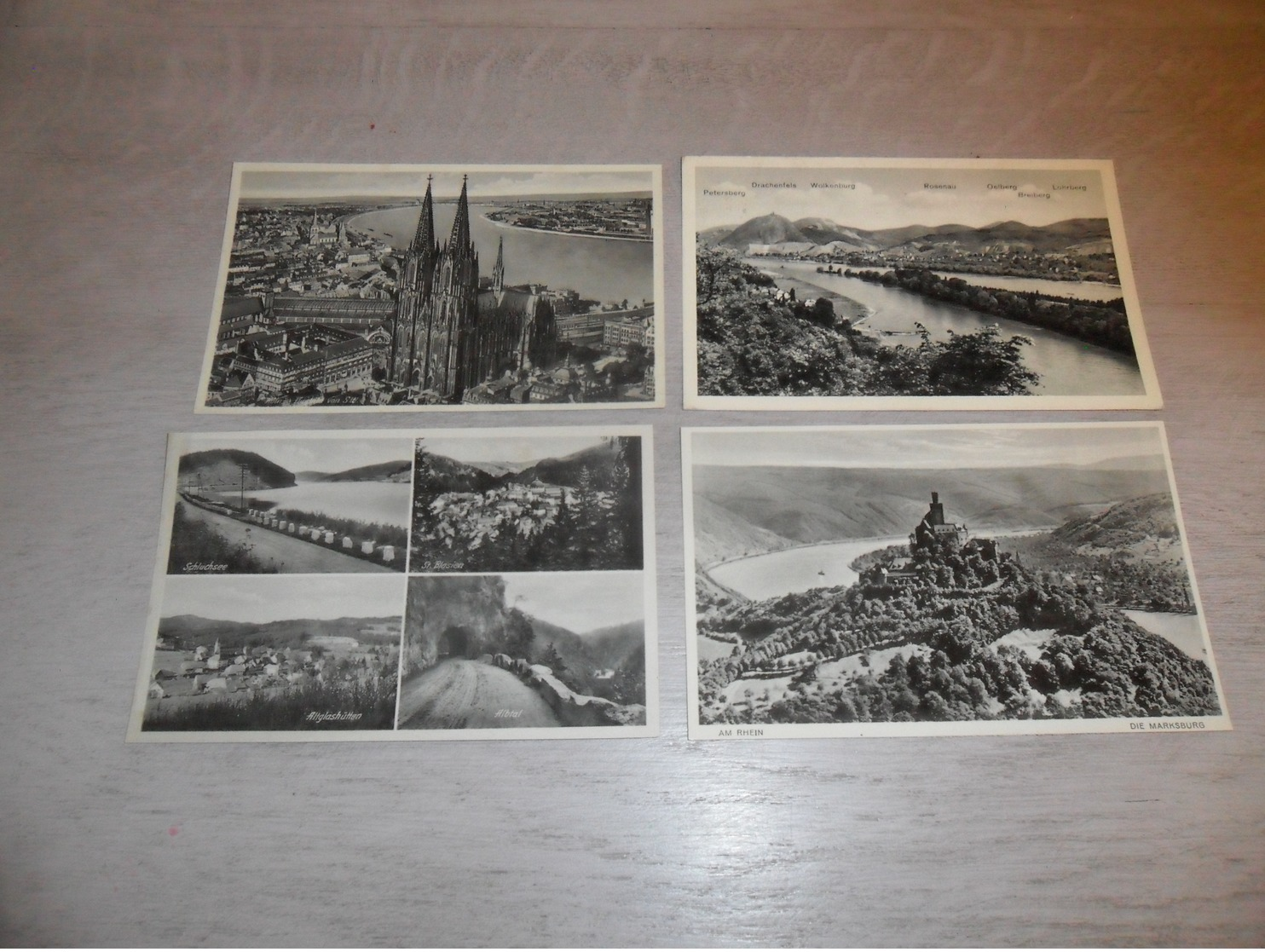 Beau lot de 60 cartes postales d' Allemagne Deutschland     Mooi lot van 60 postkaarten van Duitsland - 60 scans