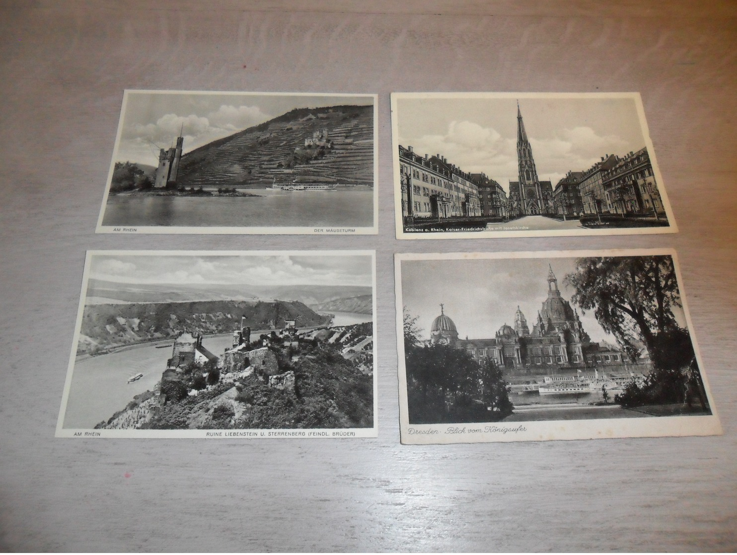 Beau lot de 60 cartes postales d' Allemagne Deutschland     Mooi lot van 60 postkaarten van Duitsland - 60 scans