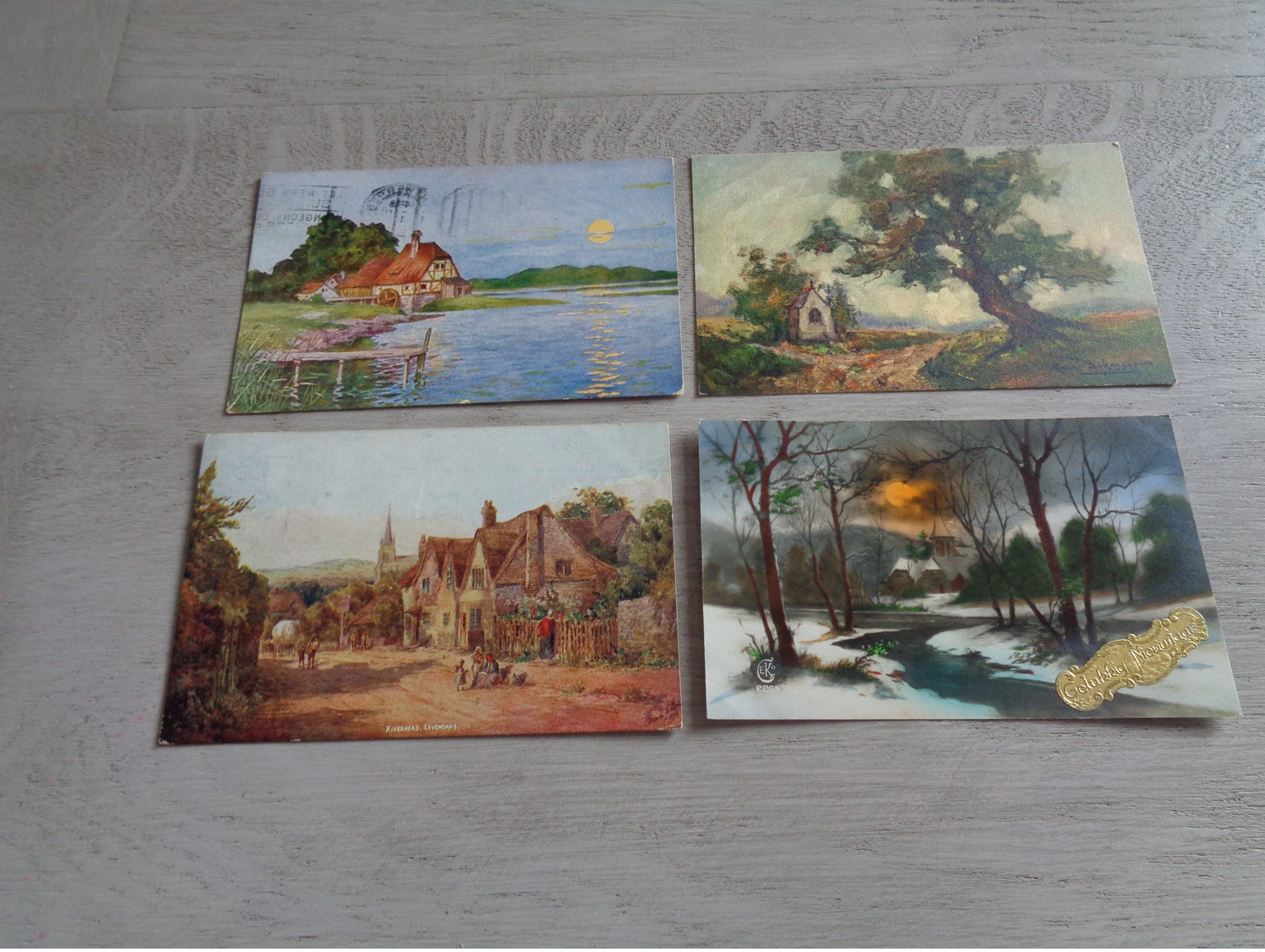 Beau Lot De 60 Cartes Postales De Fantaisie Paysages Paysage Mooi Lot Van 60 Postkaarten Fantasie Landschappen Landschap - 5 - 99 Cartes