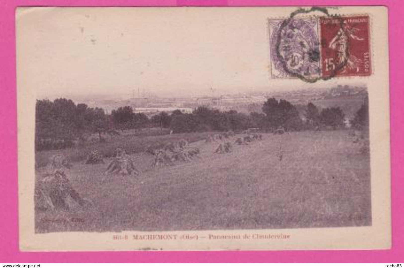 MACHEMONT - CP 10 - Panorama De Chantereine - Autres & Non Classés