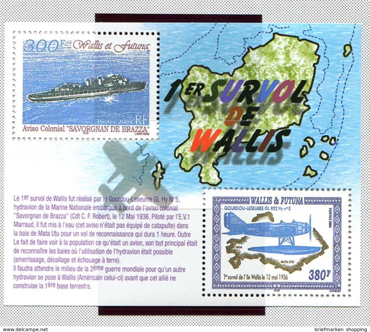 Wallis & Futuna - Michel Block 15 -  ** Mnh Neuf Postfris - - Ungebraucht