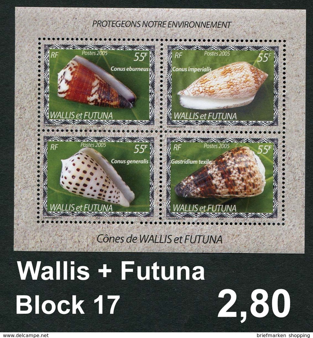 Wallis & Futuna - Michel Block 17 -  ** Mnh Neuf Postfris - - Nuevos