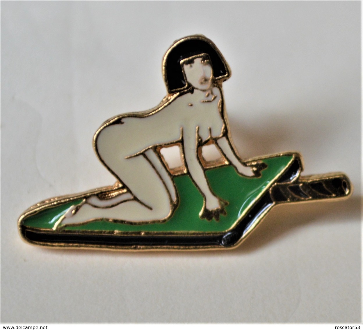 Rare Pin's Pin-up Fabrication Barillet - Pin-ups