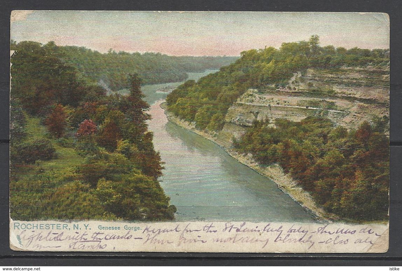 United States, Rochester, Genesee Gorge.1907. - Rochester