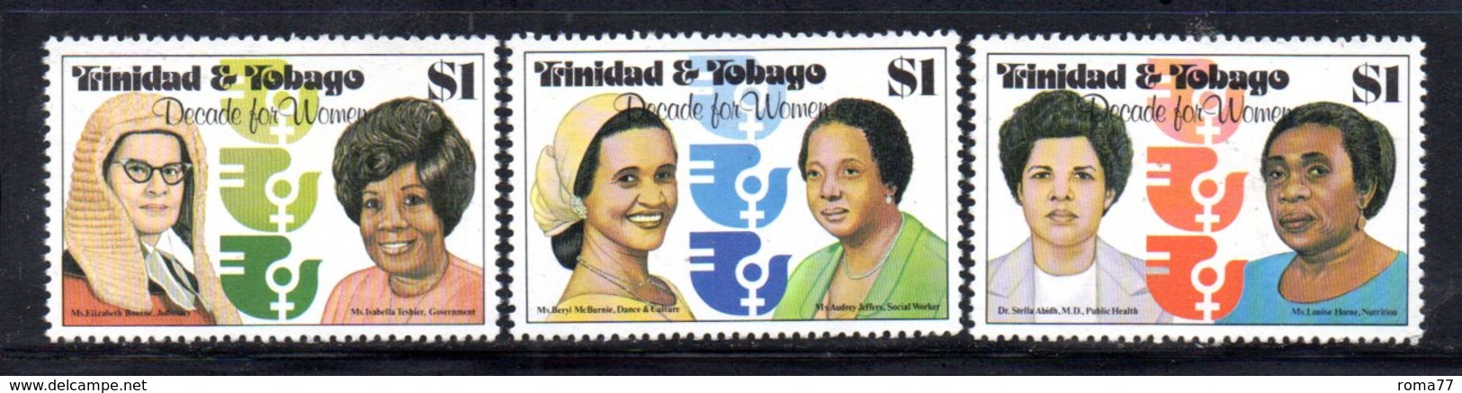 APR107 - TRINIDAD TOBAGO 1980 , Serie Yvert N. 424/426 ***   (2380A) . - Trindad & Tobago (1962-...)