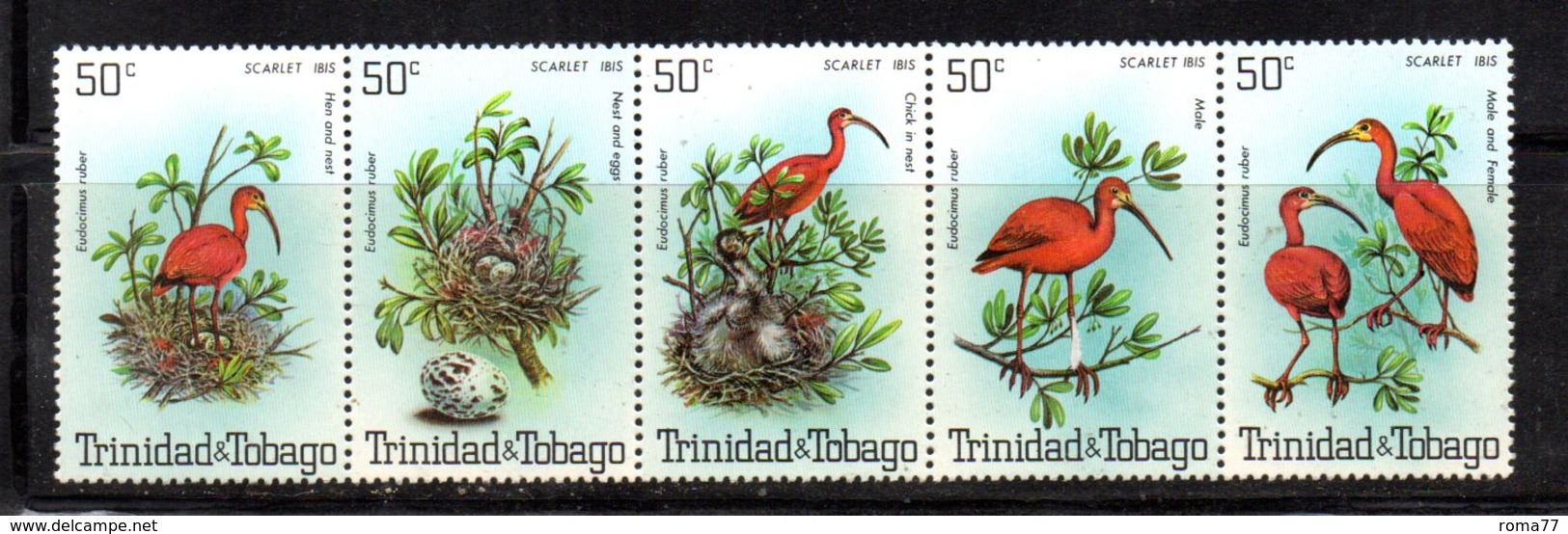APR128 - TRINIDAD TOBAGO 1980 , Serie Yvert N. 413/417 ***   (2380A) . - Trindad & Tobago (1962-...)