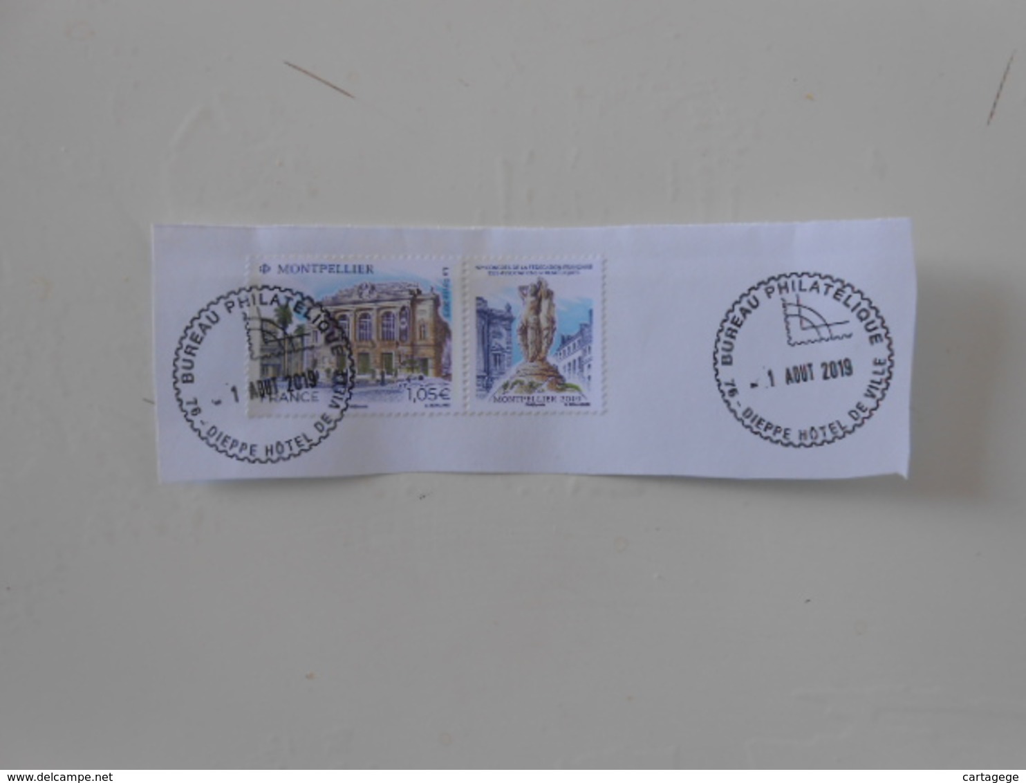 TIMBRE DE 2019 - MONTPELLIER - Used Stamps