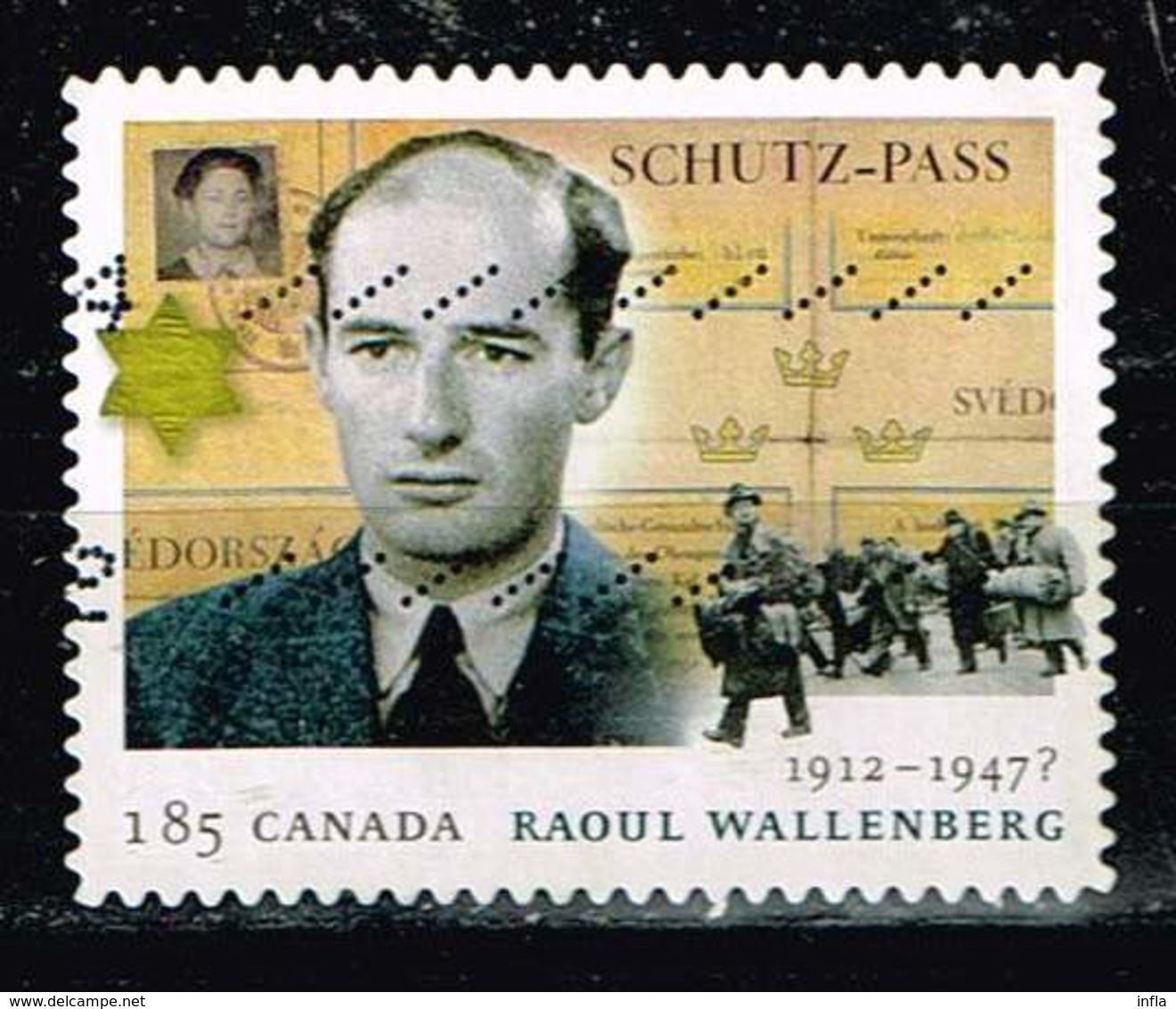 Kanada 2013, Michel# 2931 O  Raoul Wallenberg Commemoration - Used Stamps