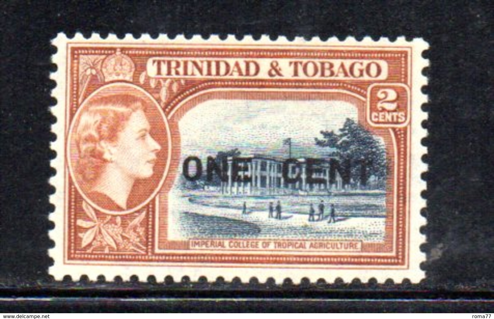 APR743 - TRINIDAD TOBAGO 1956 , Serie Yvert N. 172 ***  MNH  (2380A) . - Trinidad & Tobago (...-1961)