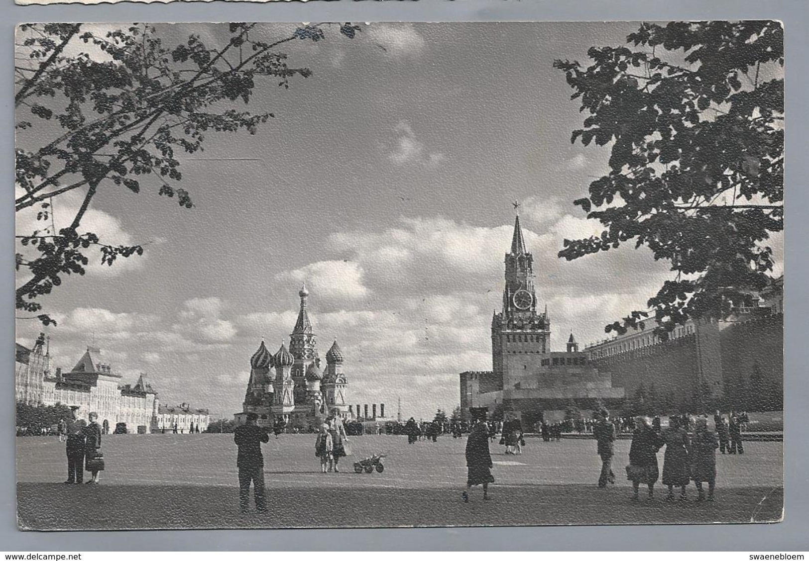 RU.- MOSKOU. C.C.C.P.. Rode Plein. Red Square. 1961. - Rusland