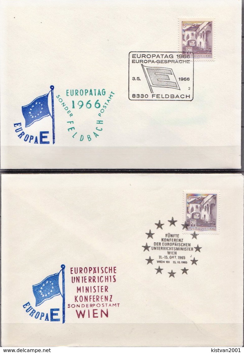 Austria 4 Special Cancelled Cover - European Ideas