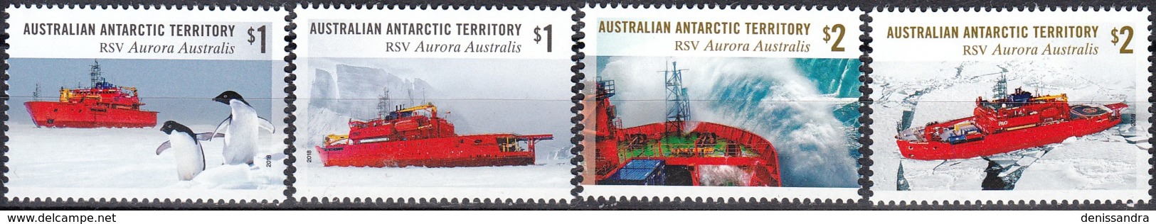 Australian Antarctic Territory 2018 30 Ans RSV Aurora Australis Neuf ** - Neufs