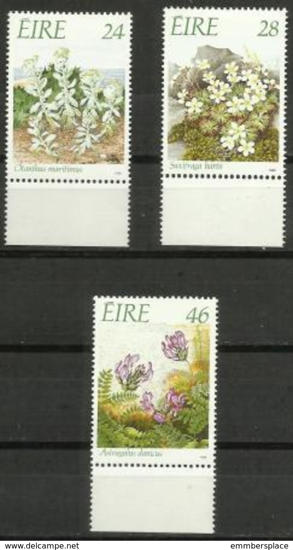 Ireland - 1988 Endangered Flora  3 MNH **  SG 698-700   Sc 720-2 - Unused Stamps