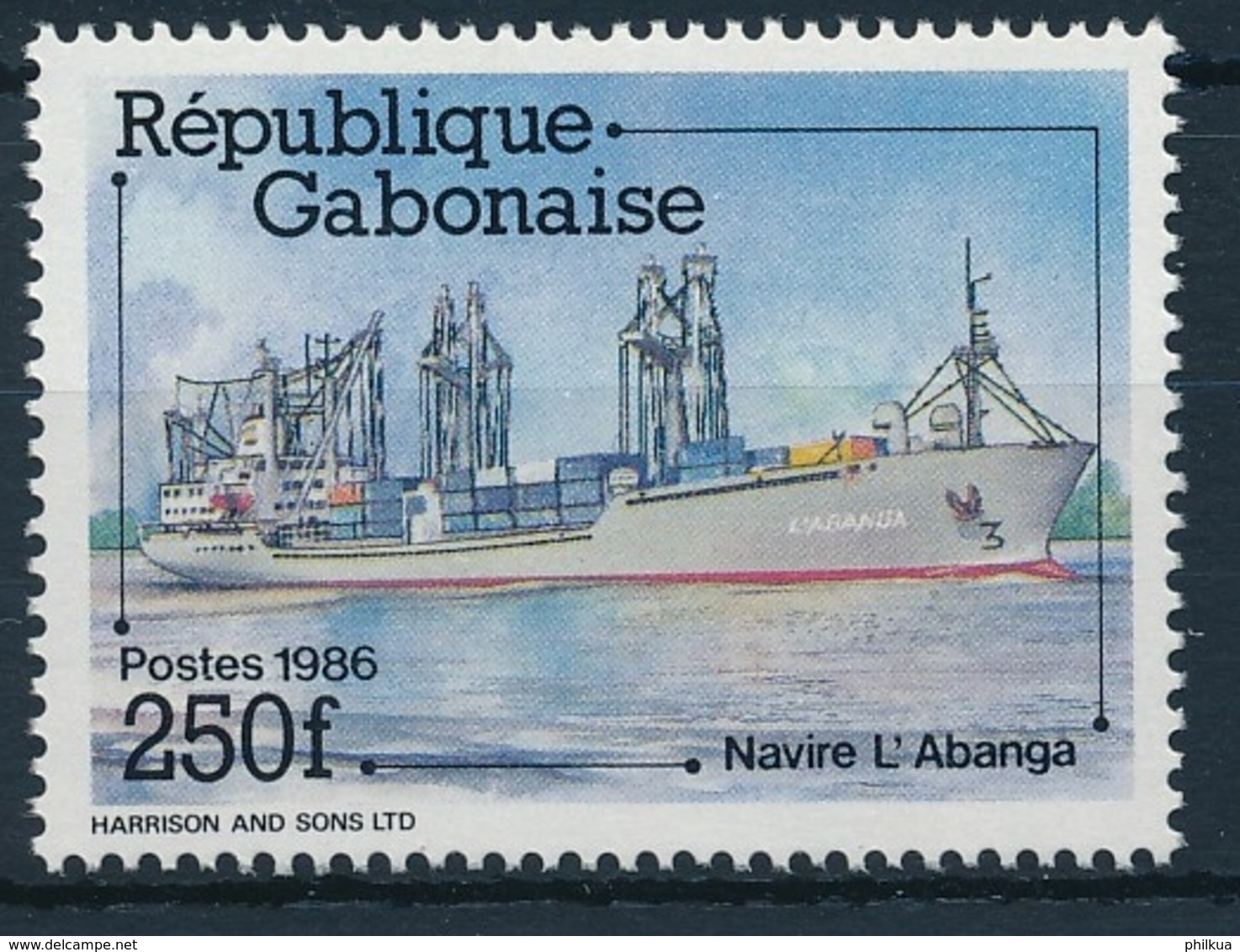 République Gabonaise - Postfrisch/** - Schiffe, Seefahrt, Segelschiffe, Etc. / Ships, Seafaring, Sailing Ships - Marittimi