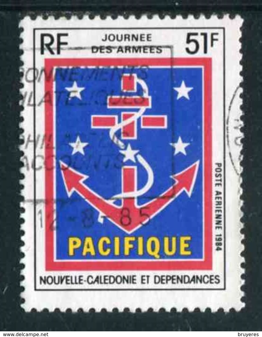 TIMBRE Oblit. De 1984 De La Poste Aérienne "51 F -  "Journée Des Armées - PACIFIQUE" - Gebraucht