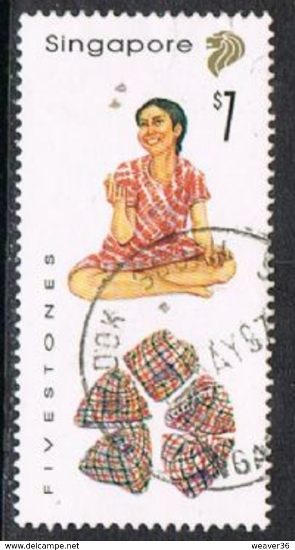 Singapore SG867 1997 'SINGPEX 97' International Stamp Exhibition Traditional Games $1 Good/fine Used [15/14378/2D] - Singapour (1959-...)