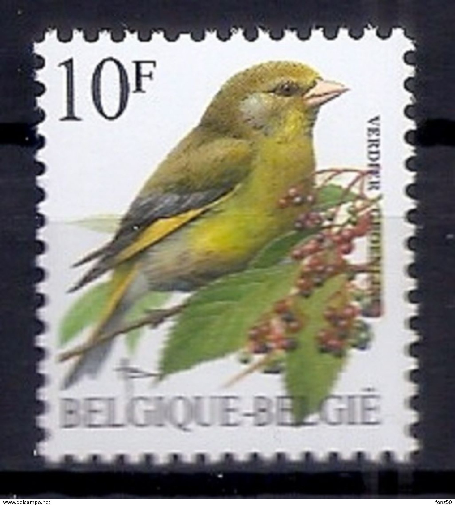 BELGIE * Buzin * Nr 2461 * Postfris Xx * WIT  PAPIER - 1985-.. Pájaros (Buzin)