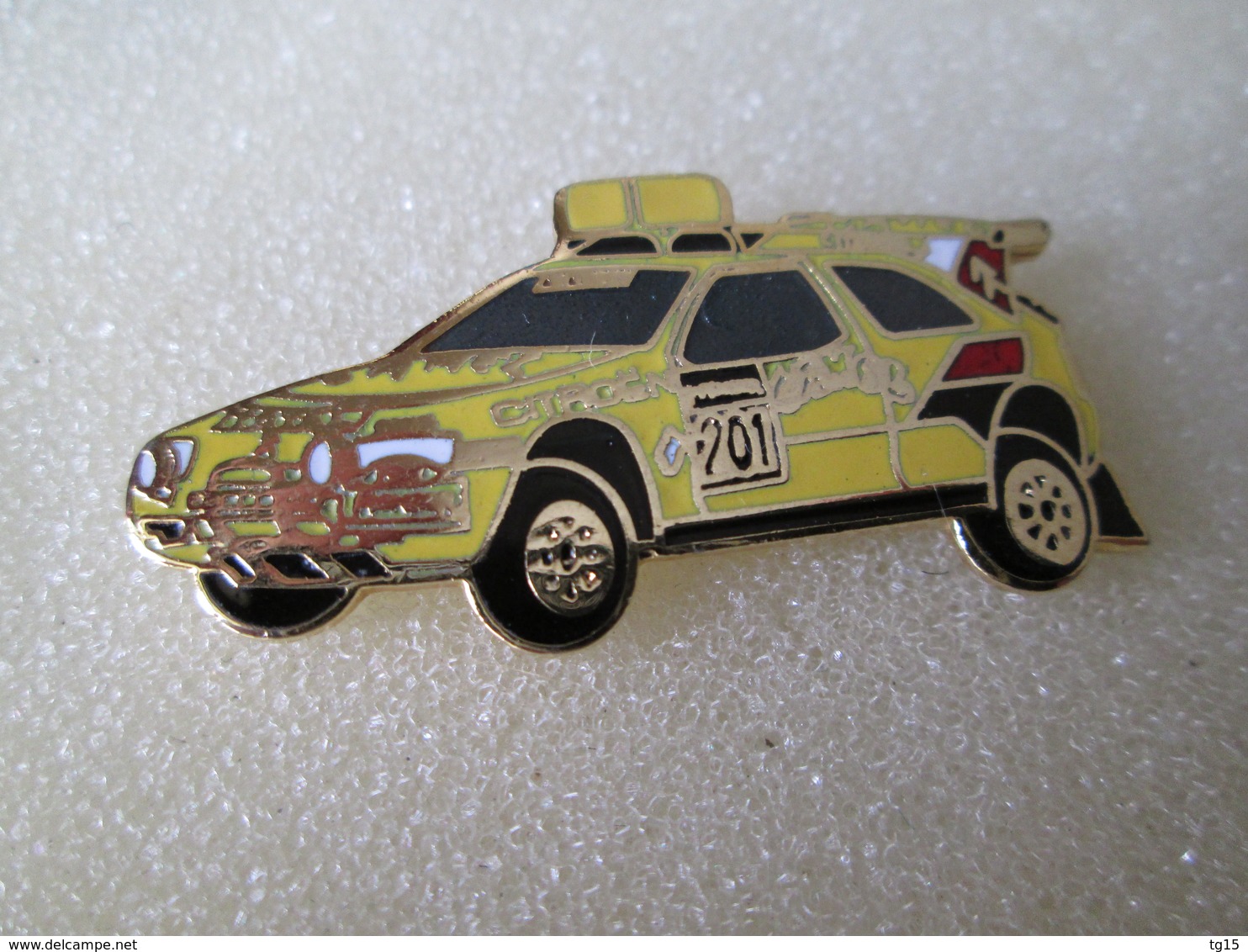 PIN'S    CITROEN  ZX   DAKAR 91   Email Grand Feu - Citroën