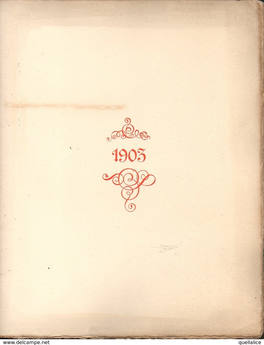 01232 "CALENDARIO ST. RUBERT 1903"  ANIMATO ANIMALI - Grossformat : 1901-20