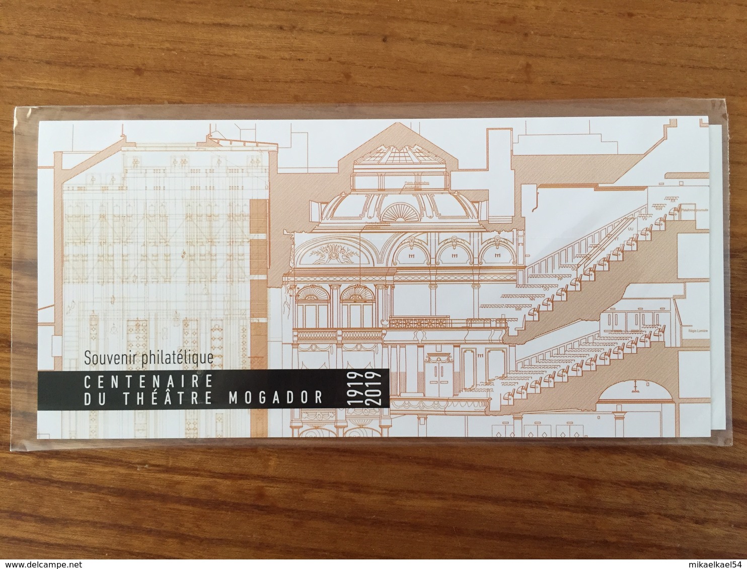 Souvenir Philatélique CENTENAIRE DU THÉÂTRE MOGADOR - 2019 - Neuf Sous Blister - Souvenir Blocks & Sheetlets