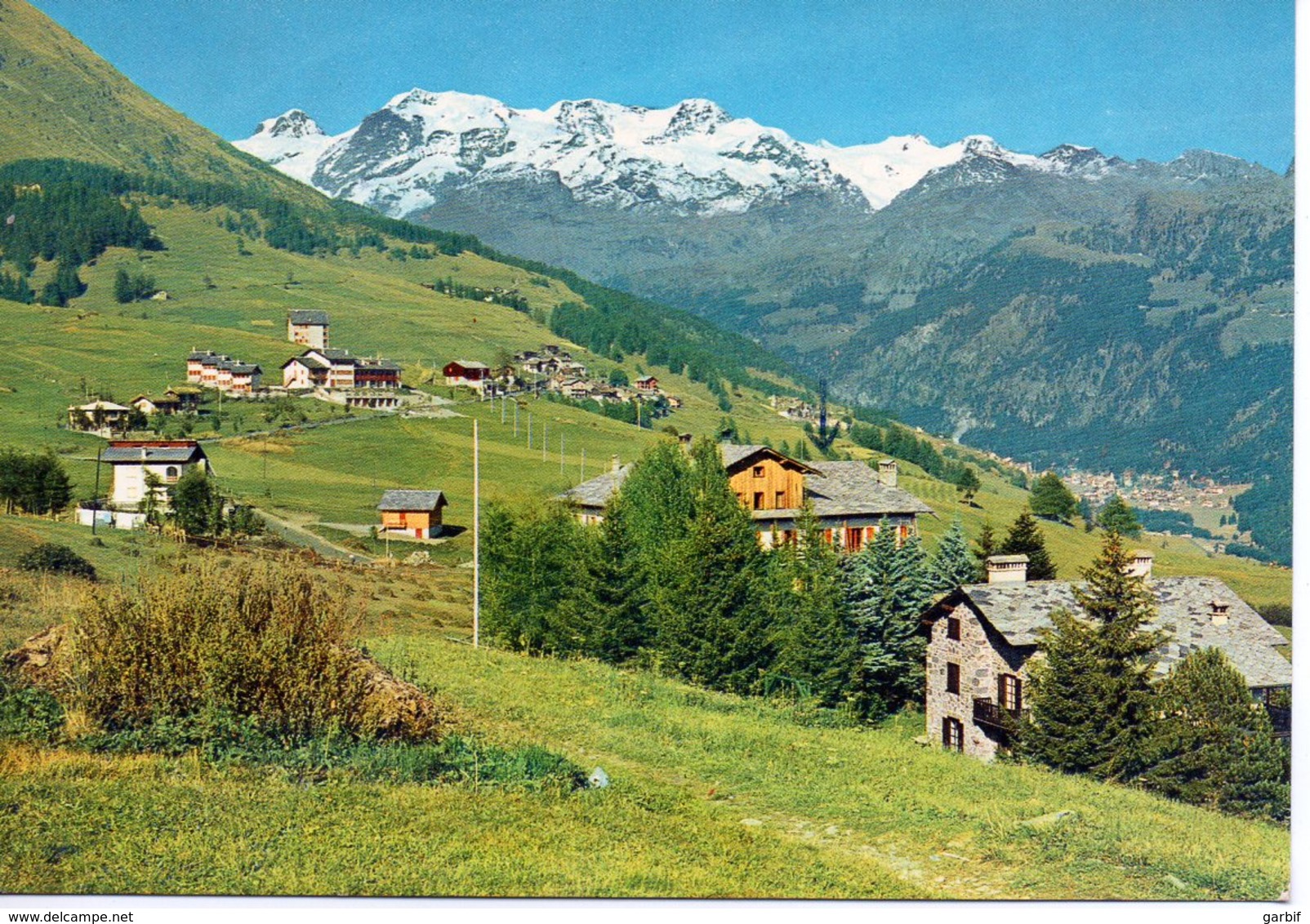 Valle D' Aosta - Antagnod - Panorama - Fg Vg - Altri & Non Classificati