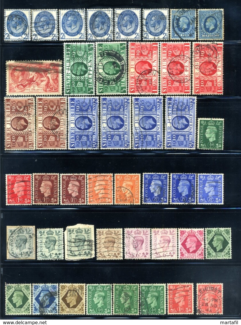 LOT WORLD STAMPS - Classici, MNH **, annullati, alto valore di catalogo // Partenza 1€