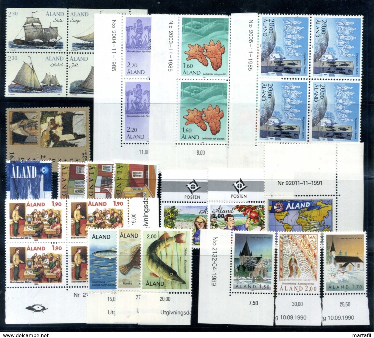 LOT WORLD STAMPS - Classici, MNH **, annullati, alto valore di catalogo // Partenza 1€