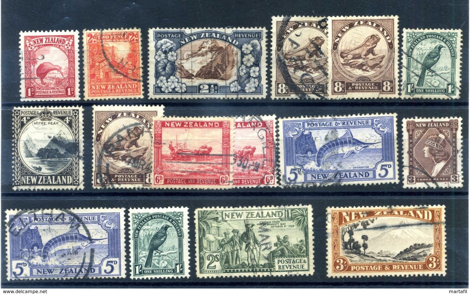 LOT WORLD STAMPS - Classici, MNH **, annullati, alto valore di catalogo // Partenza 1€