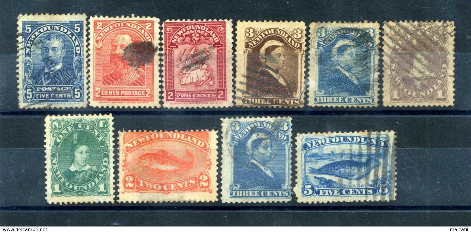 LOT WORLD STAMPS - Classici, MNH **, annullati, alto valore di catalogo // Partenza 1€