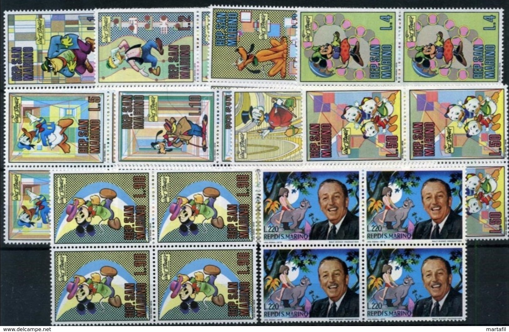 LOT WORLD STAMPS - Classici, MNH **, annullati, alto valore di catalogo // Partenza 1€