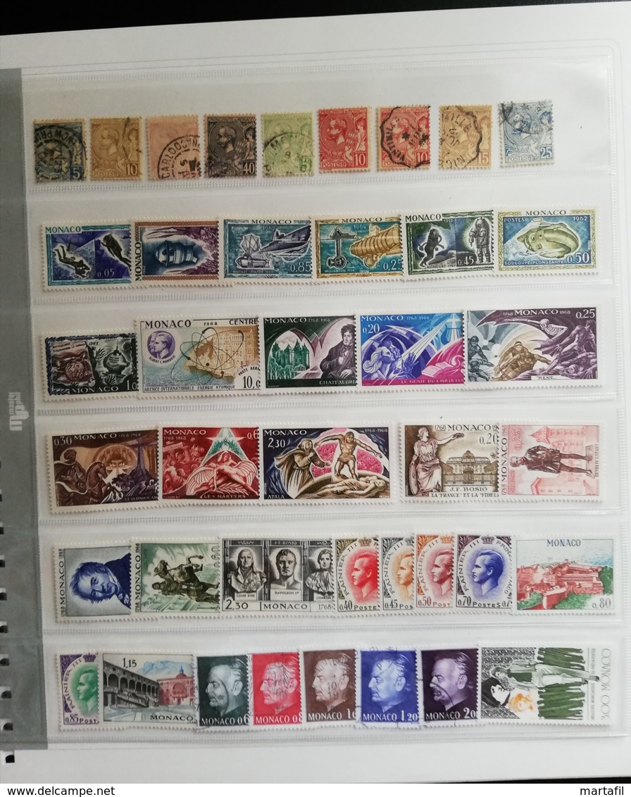 LOT WORLD STAMPS - Classici, MNH **, annullati, alto valore di catalogo // Partenza 1€