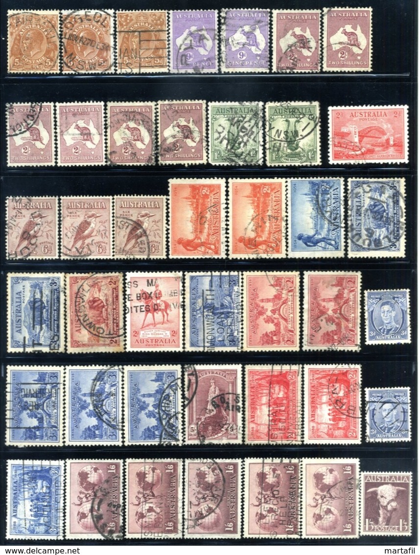 LOT WORLD STAMPS - Classici, MNH **, annullati, alto valore di catalogo // Partenza 1€