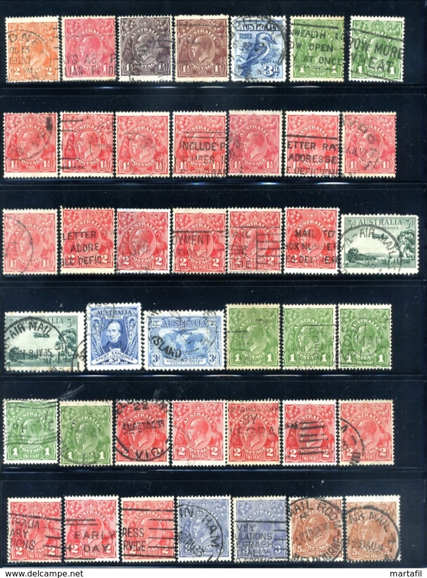 LOT WORLD STAMPS - Classici, MNH **, annullati, alto valore di catalogo // Partenza 1€