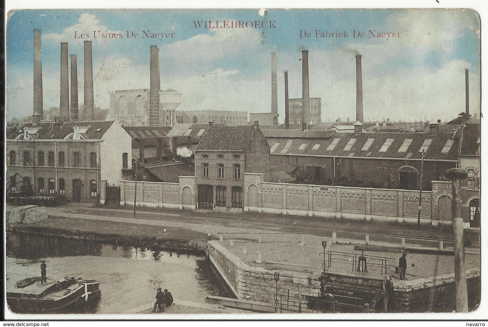 WILLEBROECK - Les Usines De Naeyer - De Fabriek De NAeyer 1912 - Willebroek