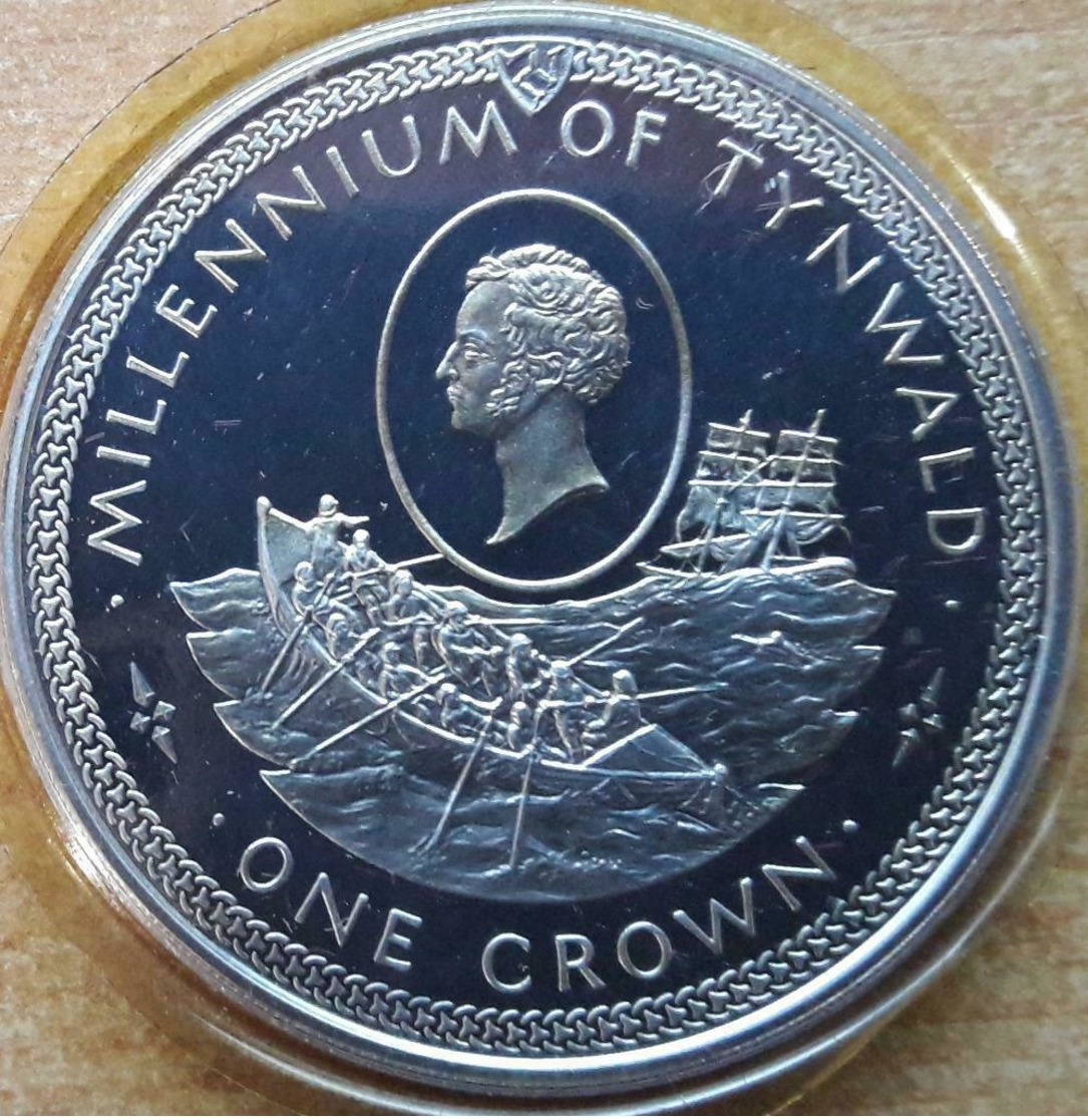 Île De Man, 1 Crown 1979 - Silver Proof - Isla Man