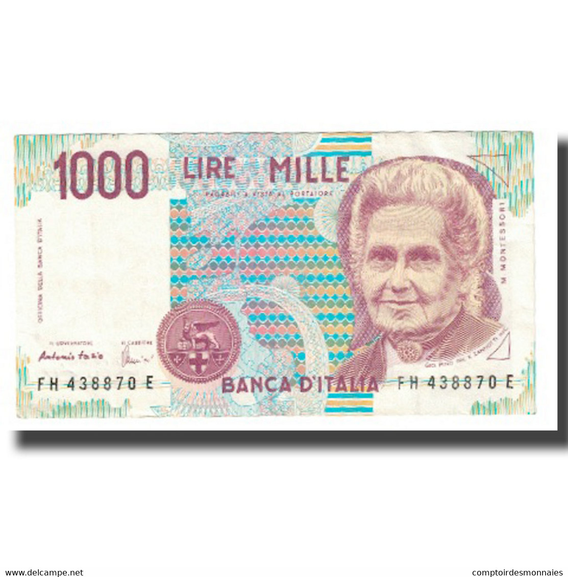 Billet, Italie, 1000 Lire, 1980, KM:114b, TTB - 1000 Lire